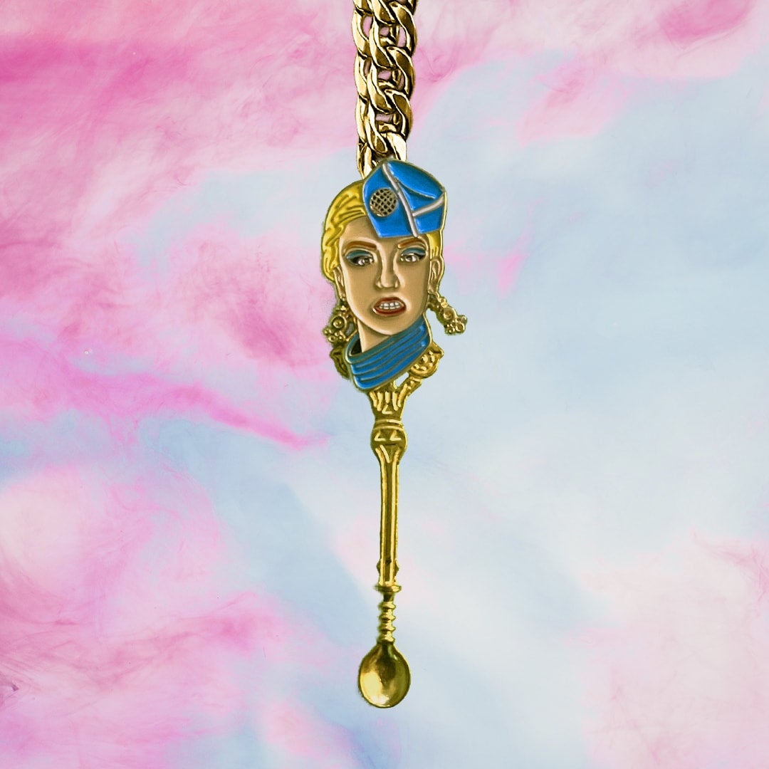 Buy Mini Spoon Necklace Chain Ibiza Festival Alice In Wonderland Ket Pendant  Charm at affordable prices — free shipping, real reviews with photos — Joom